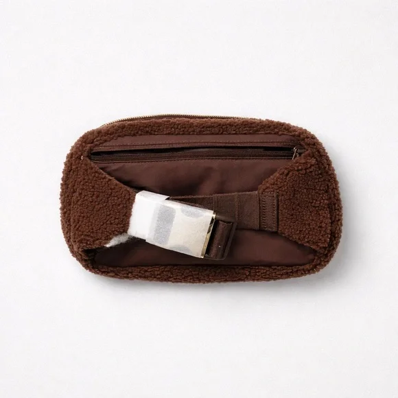 Lululemon Chocolate Fleece Pouch - Picture 2 of 8